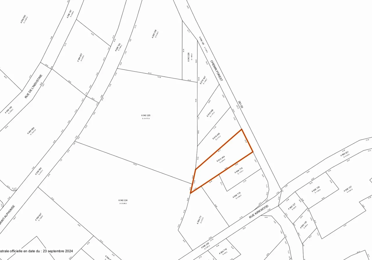 Land for Sale -  Ch. Forest, Rawdon, J0K 1S0