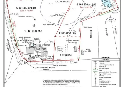 Terrain à vendre - 1240 Ch. Vire-Crêpes, Les Chutes-de-la-Chaudière-Ouest, G7A 2B4