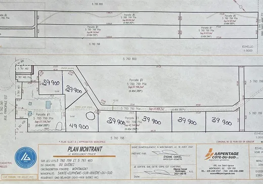 Land for Sale -  Rue Principale E., Sainte-Euphémie, G0R 2Z0