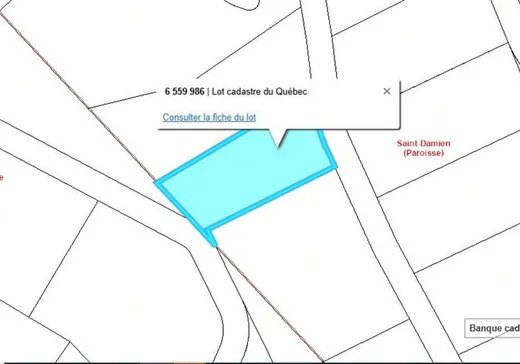 Terrain à vendre -  Rue Chloé, Ste-Émelie-de-l'Énergie, J0K2K0