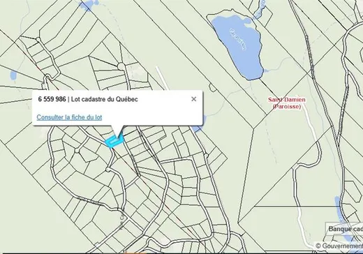 Terrain à vendre -  Rue Chloé, Ste-Émelie-de-l'Énergie, J0K 2K0