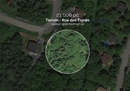 Land for Sale -  Rue de Tignes, Sainte-Agathe-des-Monts, J8C 2Z7