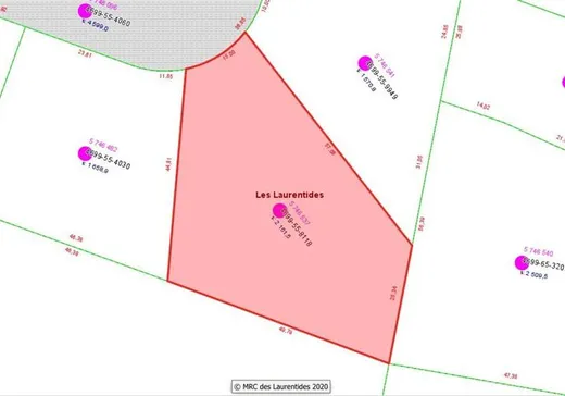 Land for Sale -  Rue de Tignes, Sainte-Agathe-des-Monts, J8C 2Z7