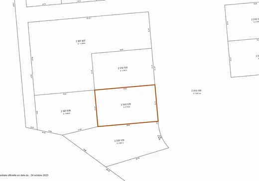 Terrain à vendre -  Ch. Taché, Gatineau, J8V 3Y1