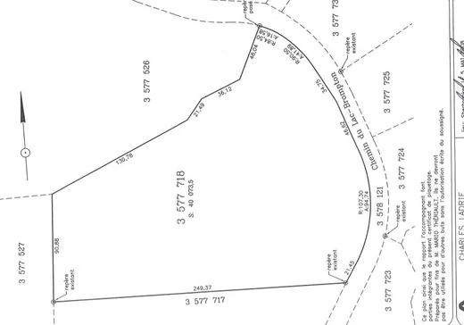 Terrain à vendre -  Ch. du Lac-Brompton, Orford, J1X 6L7