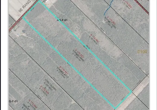 Terrain à vendre -  9e Rang O., Sainte-Françoise, G0S 2N0