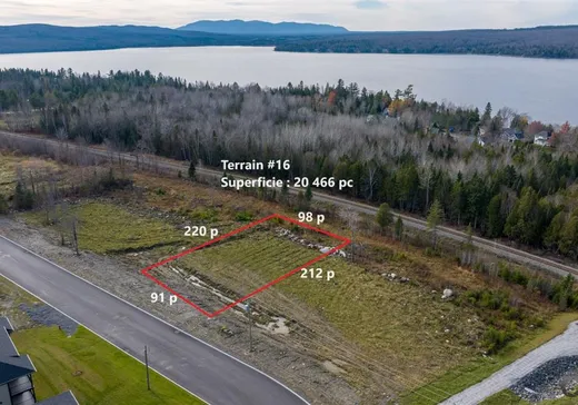 Terrain à vendre -  Rue de l'Harmonie, Lac-Mégantic, G6B 0A1