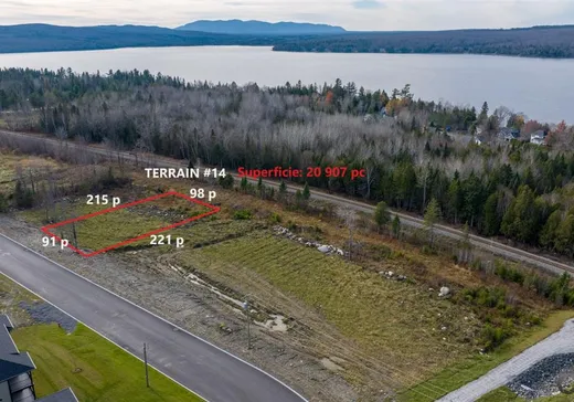 Land for sale -  Rue de l'Harmonie, Lac-Mégantic, G6B0A1