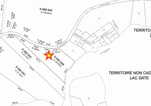 Terrain à vendre -  Ch. Lost River, Harrington, J8G2T1