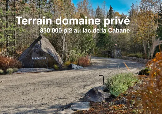 Terrain à vendre -  Ch. Lavigne, St-Adolphe d'Howard, J0T2B0