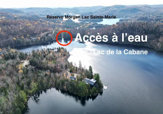 Terrain à vendre -  Ch. Lavigne, St-Adolphe d'Howard, J0T 2B0