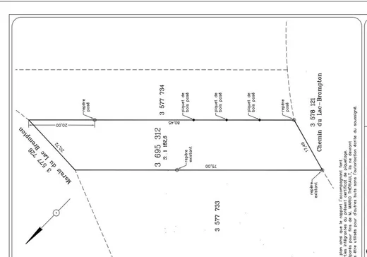 Terrain à vendre -  Ch. du Lac-Brompton, Orford, J1X 6L7