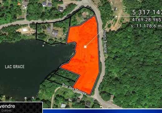 Terrain à vendre - 238 Ch. Braemar, Lachute, J8H3W8