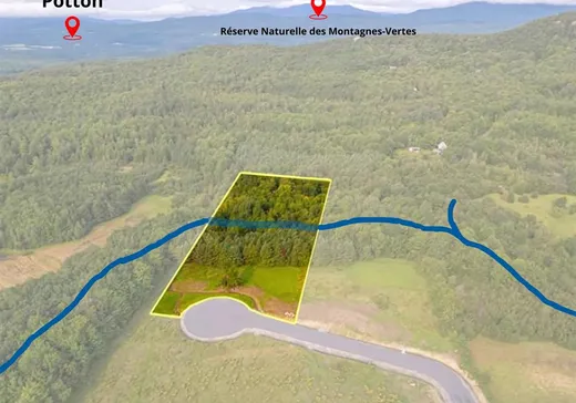 Terrain à vendre -  Ch. de l'Étang-Sugar Loaf, Mansonville, J0E 1X0