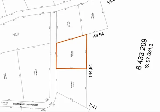 Land for Sale -  Ch. des Labradors, Harrington, J8G 2T3