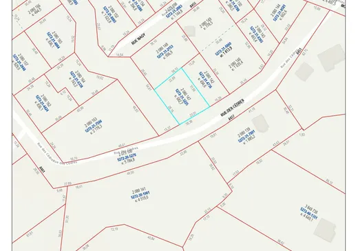 Terrain à vendre -  Rue des Cèdres, Saint-Colomban, J5K 1P2