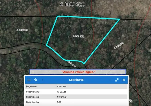 Land for Sale - 26 Ch. Kates, Bolton-Est, J0E 1G0