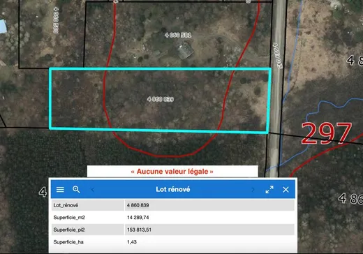 Land for Sale - 414 Ch. Bellevue, Bolton-Est, J0E 1G0
