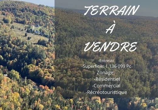 Terrain à vendre -  Rue Perreault, Entrelacs, J0T2E0