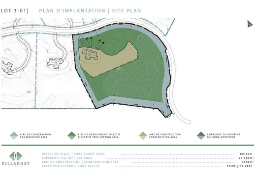 Terrain à vendre -  Ch. Killarney, Mont-Tremblant, J8E 0R8