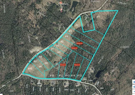 Terrain à vendre -  Ch. Tétreault, Magog, J1X 0M9