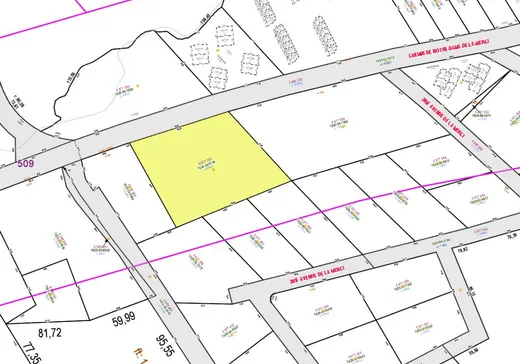 Terrain à vendre -  Ch. de Notre-Dame-de-la-Merci, St-Come, J0K 2B0