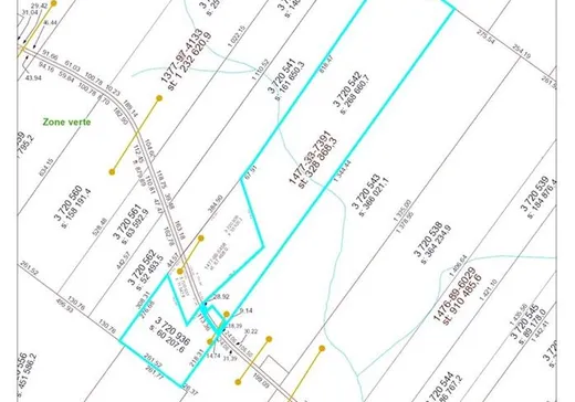 Land for sale -  1er rang Blais N., Matane, G0J3G0