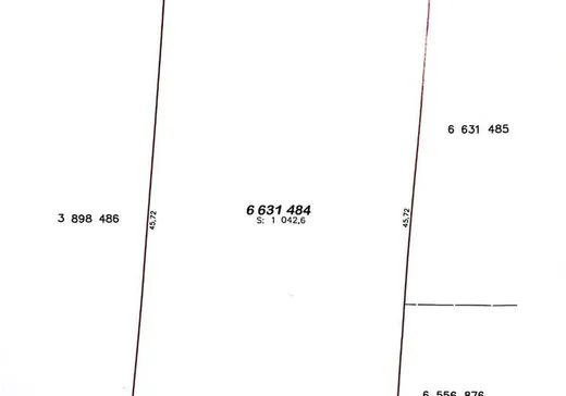 Terrain à vendre -  Rue des Muguets, Drummondville, J2A1H5