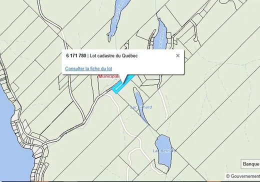 Terrain à vendre -  Rg St-Pierre, Saint-Zenon, J0K 3N0