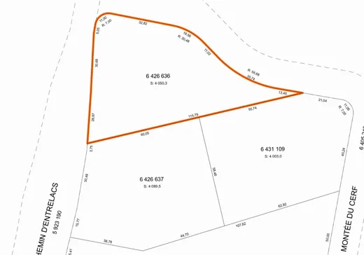 Terrain à vendre - 365 Mtée du Cerf, Entrelacs, J0T 2E0