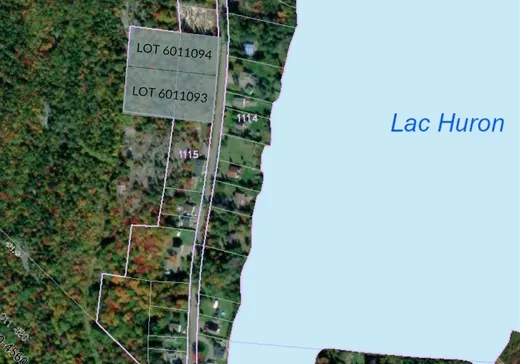 Terrain à vendre -  Ch. du Lac-Huron, Lac-aux-Sables, G0X 1M0