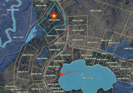 Land for Sale -  Ch. de la Montagne, Brownsburg-Chatham, J8G 2B2