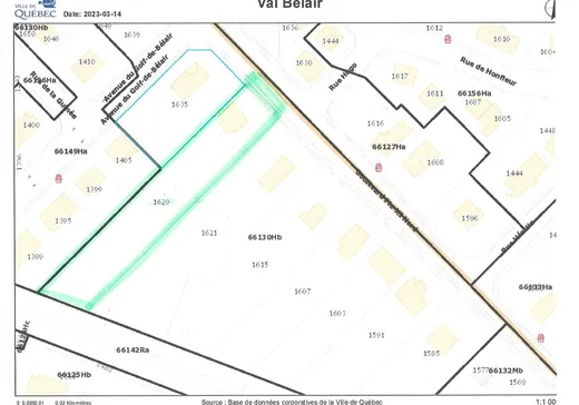 Terrain à vendre - 1629 Boul. Pie-XI N., La Haute-Saint-Charles, G3J 1L4