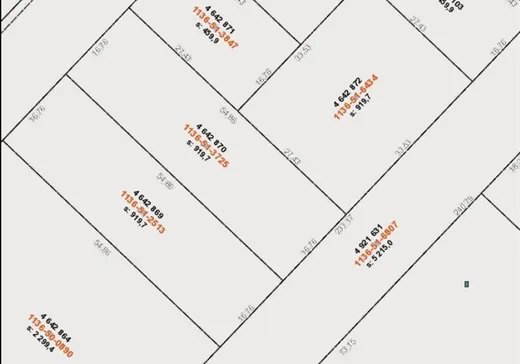 Land for sale -  Rue Non Disponible-Unavailable, Montreal (Ahuntsic/Cartierville), H1H1H1
