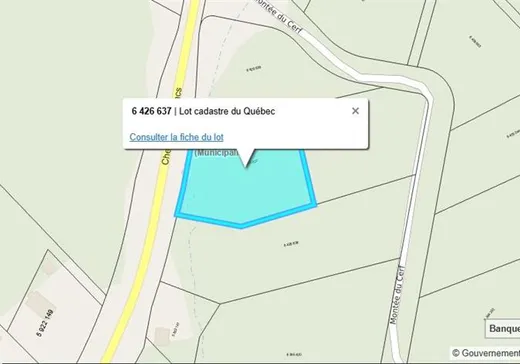 Terrain à vendre -  Ch. d'Entrelacs, Entrelacs, J0T 2E0