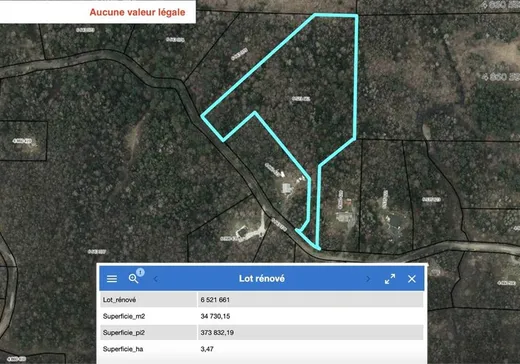 Land for Sale -  Ch. Kates, Bolton-Est, J0E 1G0