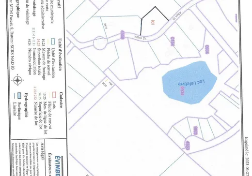 Land for Sale -  Rue Allen, Morin-Heights, J0R 1H0