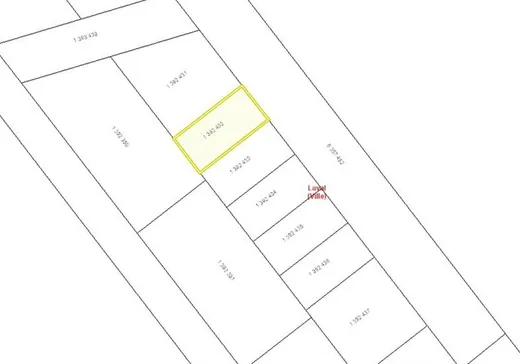 Terrain à vendre -  Rg du Haut-St-François, Laval (Duvernay), H7E 0A0