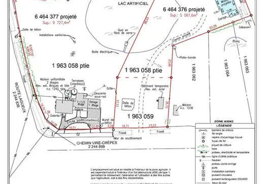 Terrain à vendre - 1240 Ch. Vire-Crêpes, Les Chutes-de-la-Chaudière-Ouest, G7A 2B4