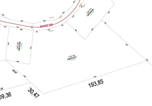 Terrain à vendre -  Route 335, Chertsey, J0K 3T0