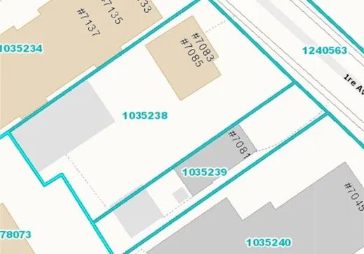 Terrain à vendre - 7081 1re Avenue, Ville de Québec, G1H 2X3
