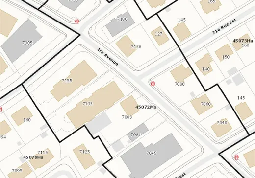 Terrain à vendre - 7081 1re Avenue, Ville de Québec, G1H 2X3