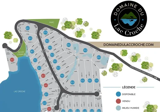 Land for Sale -  Rue Non Disponible-Unavailable, Ste-Thecle, G0X 3G0