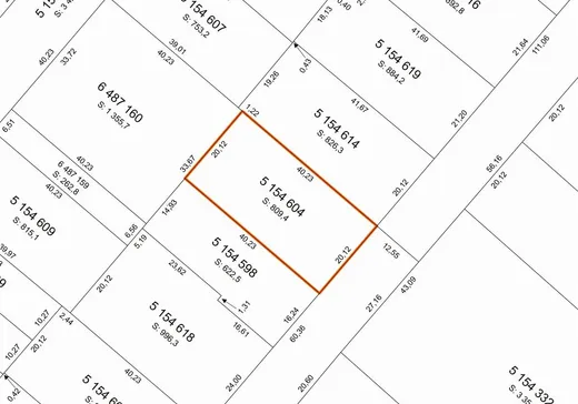 Terrain à vendre - 276 Rue Notre-Dame, St-Germain-De-Grantham, J0C1K0