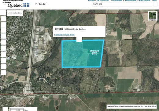 Land for sale -  Ch. Dewey, Stanstead, J0B3E1