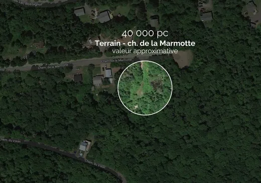 Terrain à vendre -  Ch. de la Marmotte, Lac Superieur, J0T 1J0
