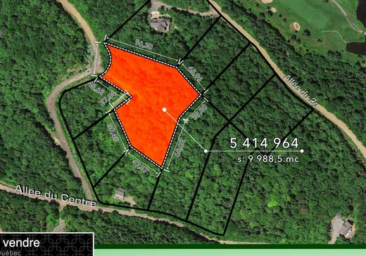 Land for Sale -  Allée du 2e, Mont-Blanc, J0T 2G0