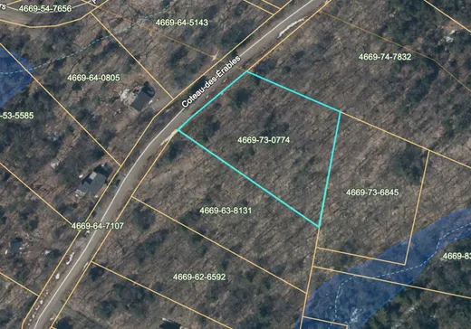 Terrain à vendre -  Rue du Coteau-des-Érables, Gore, J0V 1K0