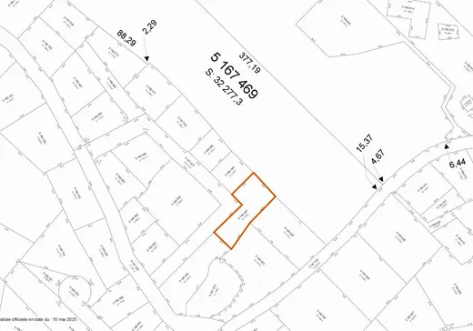 Terrain à vendre -  Ch. Paugé, Saint-Sauveur, J0R 1R1