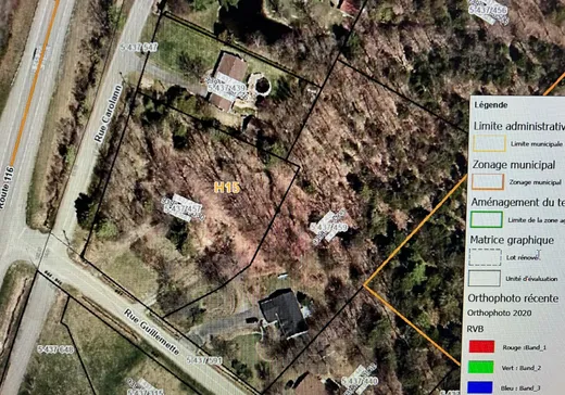 Terrain à vendre - 51 Rue Guillemette, Saint-Christophe-D'Arthabaska, G6R 0G3